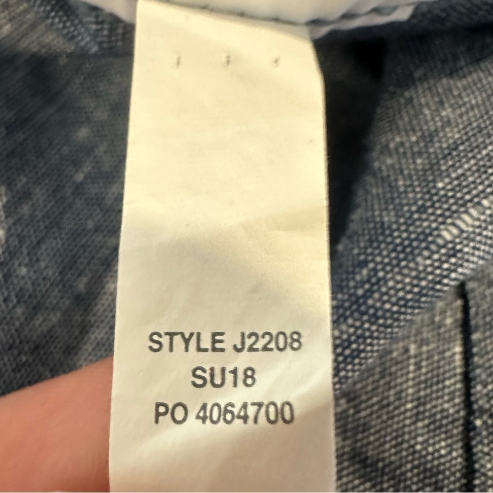 Madewell Denim Pintuck Cami Dress size 0 pintucked bodice blue - Picture 13 of 13